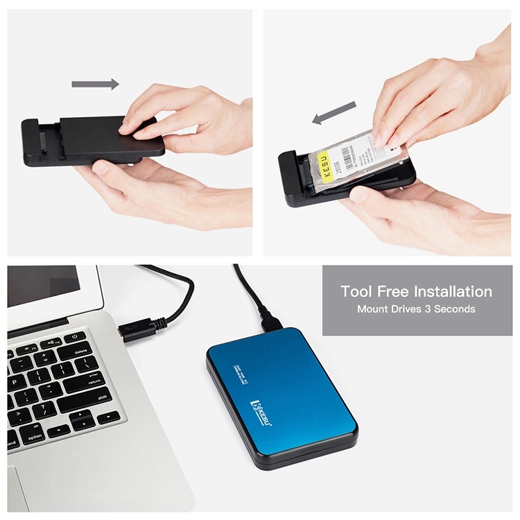 KESU Hard Disk Enclosure Case 2.5 inch SATA USB 3.0 SSD/HDD 科硕/KESU——专业移动硬盘盒制造供应商